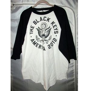 The Black Keys tour raglan shirt L
